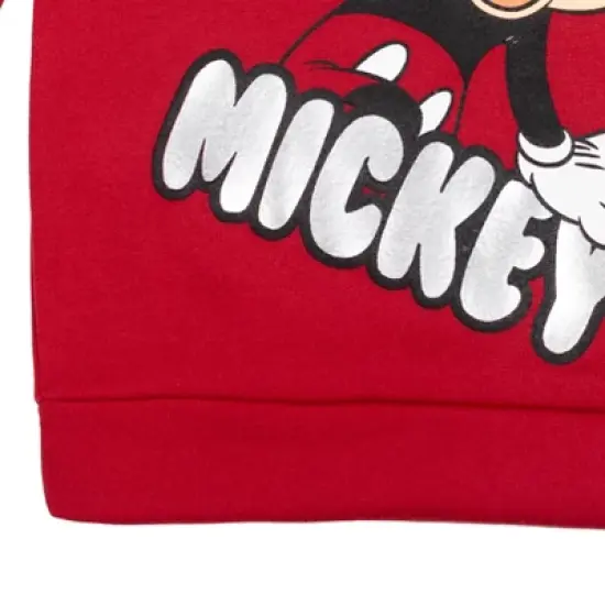 Disney Mickey Mouse Goofy Donald Duck Pluto Baby Fleece Pullover T-Shirt and Pants Infant image {6}