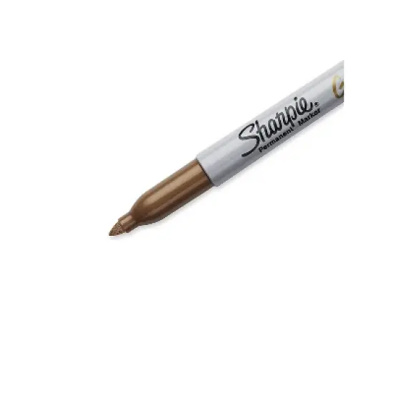 Sharpie Metallic Permanent Markers Gold Dozen 1823887 image {2}