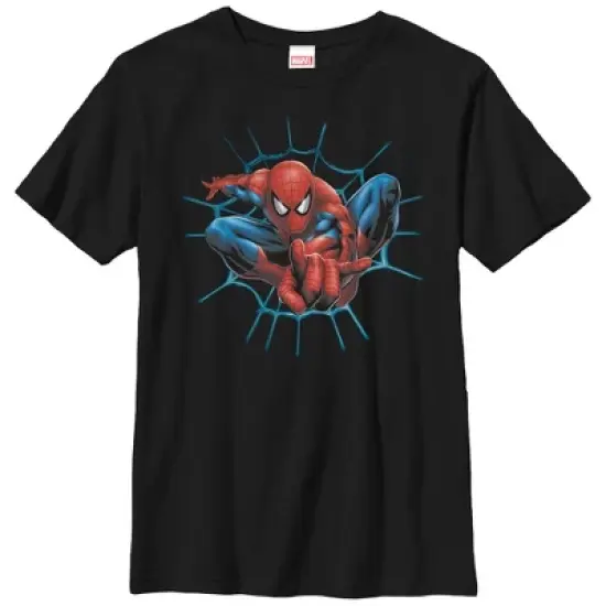 Boy's Marvel Spider-Man Web Time T-Shirt image {3}