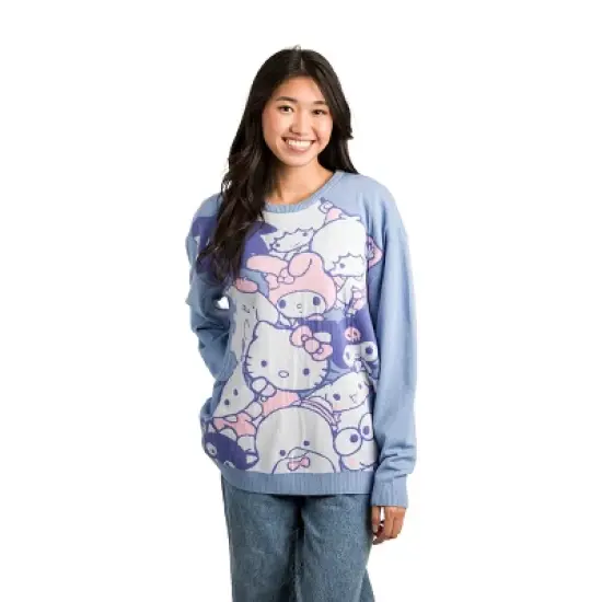 HELLO KITTY & FRIENDS Women's OVERSIZED SWEATER image {4}