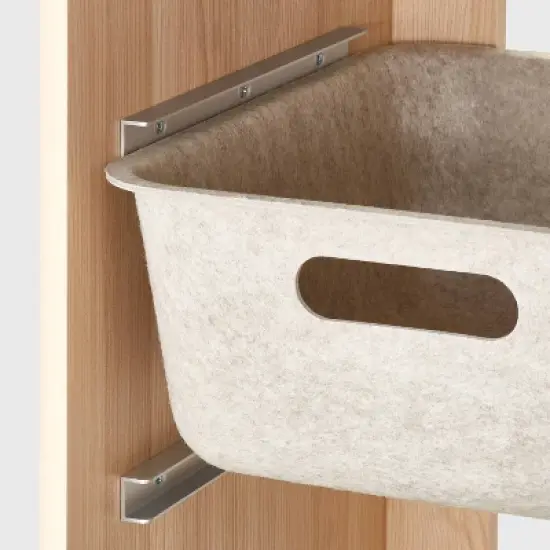 Tall Sliding Bin Cube Natural - Brightroom&trade; image {2}