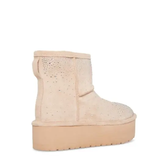 Madden Girl Ease-Hr Rhinestone Cozy Bootie image {1}