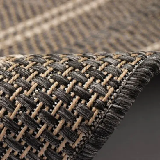 Liora Manne Monaco  Indoor/Outdoor Area Rug  Black.. image {4}