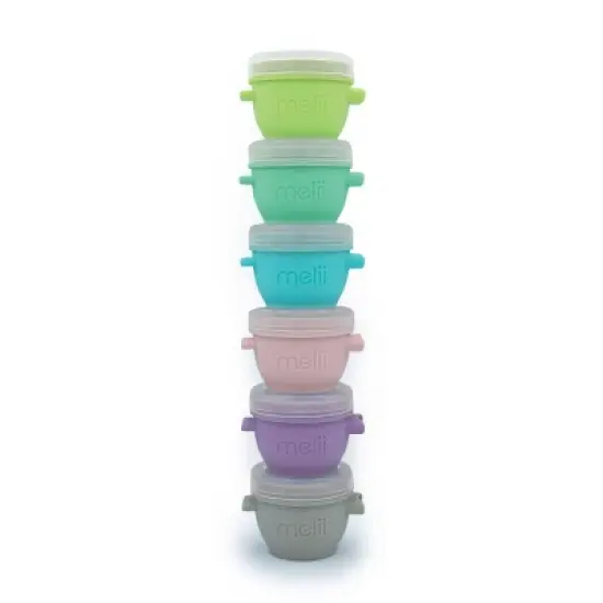 Melii Silicone Snap & Go Pods - 2oz/6pk image {1}
