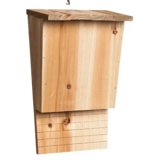Evergreen Natural Wooden Bat House image {9}