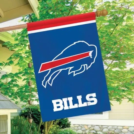 Briarwood Lane Buffalo Bills House Flag NFL Licensed 28" x 40" image {2}