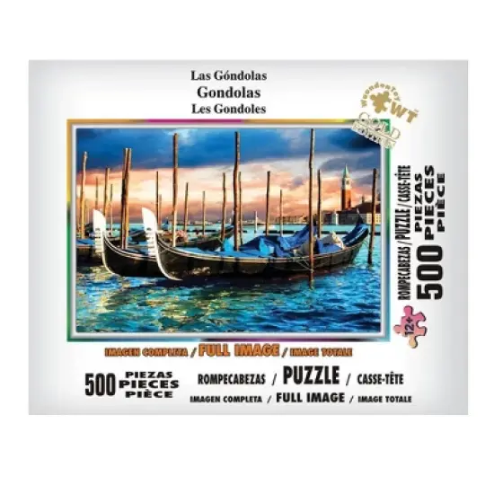Wuundentoy Gold Edition: Gondolas Jigsaw Puzzle - 500pc image {4}