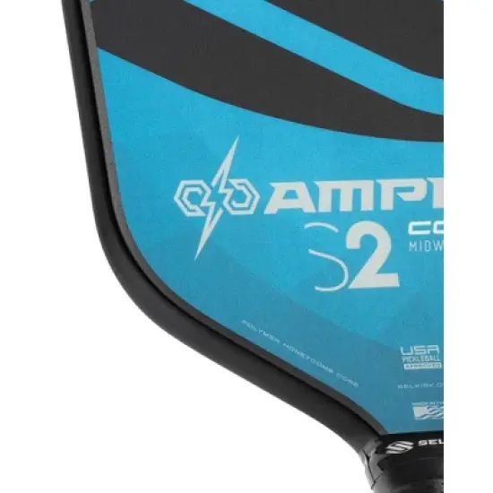 Selkirk Sport Amped Control S2 Midweight Pickleball Paddle - Blue image {4}
