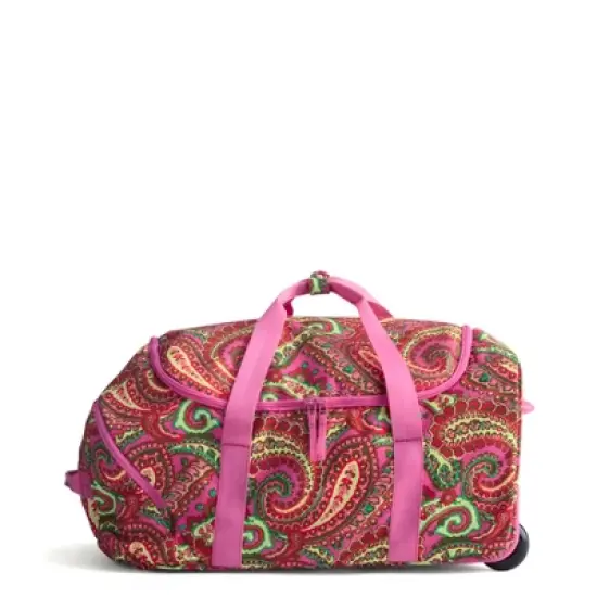 Vera Bradley Women's Outlet Lighten Up Wheeled Carry-On image {3}