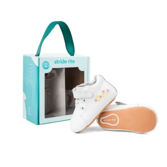 Stride Rite Emilia Baby Kid's Leather Classic Bootie Shoe image {8}