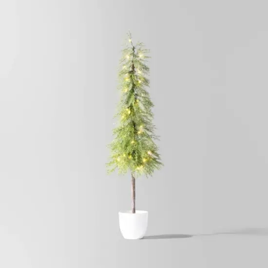 Pre-Lit Potted Balsam Artificial Christmas Tree - Wondershop&trade; image {5}