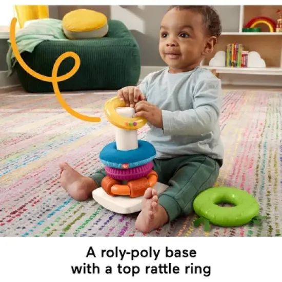 Fisher-Price Sensory Rock-A-Stack image {2}