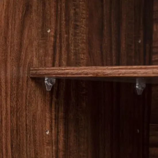 Bella Depot 71" Farmhouse Kitchen Pantry Cabinet with 2 Drawers image {9}