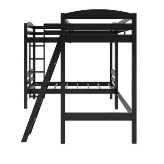 Twin Veronica Triple Wood Bunk Bed - Room & Joy image {9}