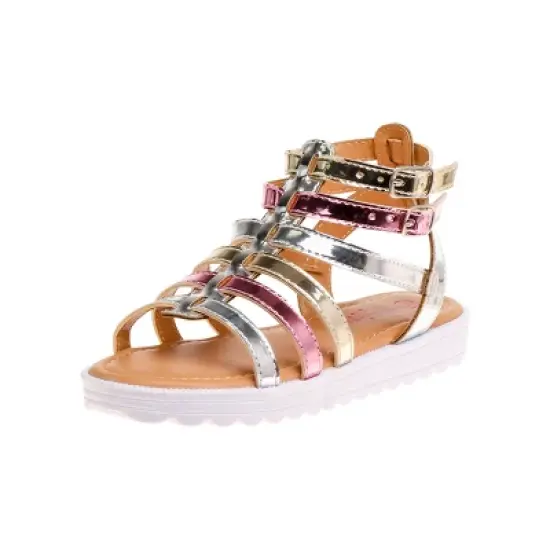 Nanette Lepore Girls White Sole Sandals (Little Kid Sizes) image {6}