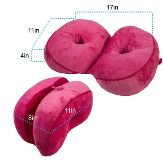 5 Star Super Deals Dual Comfort Cushion Lift Hips Up Seat Cushion, Buttocks Cushion Orthopedic Posture Correction Cushion image {8}
