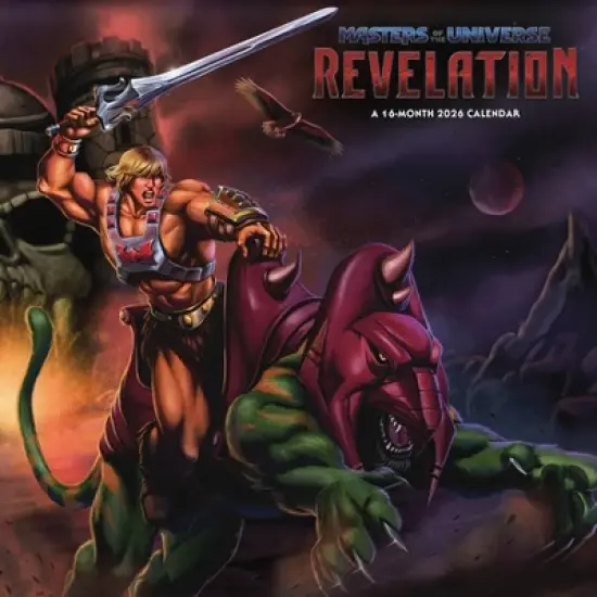 Trends International 2026 Masters of the Universe 12"x12" Wall Calendar image {7}