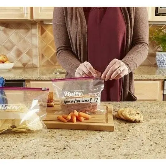 Hefty Gallon Food Storage Slider Bag image {7}