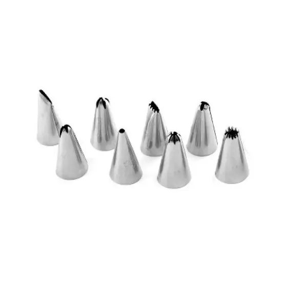 Norpro Stainless Steel Cookie and Icing Press with Storage Case, Black image {3}