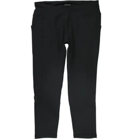 Reebok Womens Aspire Skinny Capri Compression Athletic Pants image {3}