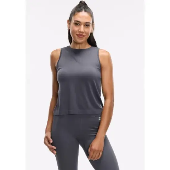 Peloton Women's Seamless Muscle Tank, Slate image {4}