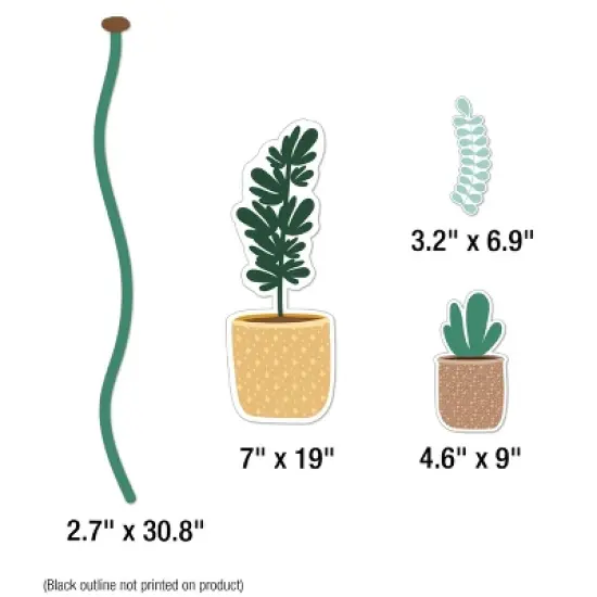 Carson Dellosa Education Watch Us Grow Bulletin Board Set (72 pieces) image {3}