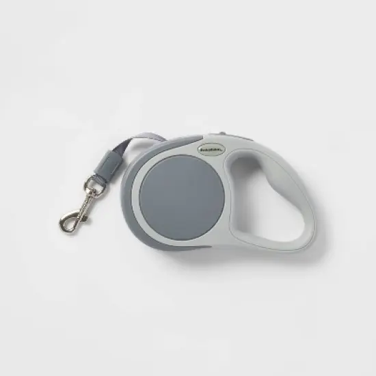 Reflective Retractable Dog Leash - Gray - Boots & Barkley&trade; image {2}