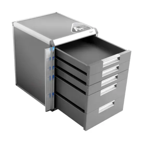YIYIBYUS Metal File Storage Cabinet With Lock and 5 Drawers image {7}