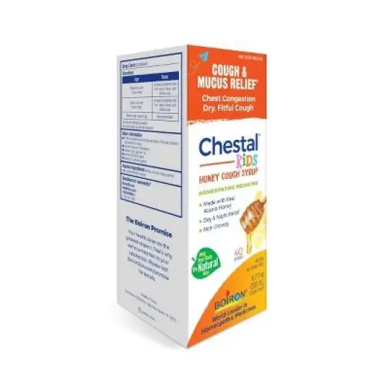Chestal Kids Honey by Boiron Homeopathic Medicine For Cough & Chest Congestion  -  6.7 fl oz Liquid image {3}