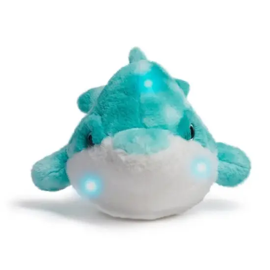 FAO Schwarz 17" Glow Brights LED with Sound Dolphin Toy Plush image {5}
