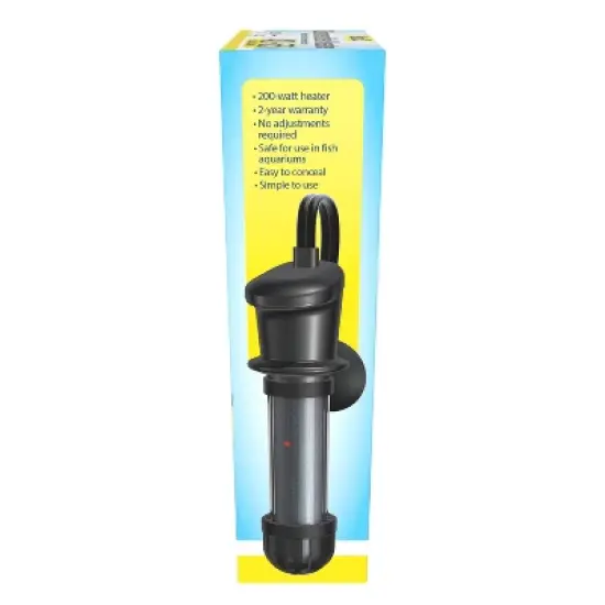 Tetra Submersible Heater 200 watts for 40 to 55gal Aquarium Parts and Accessories image {4}
