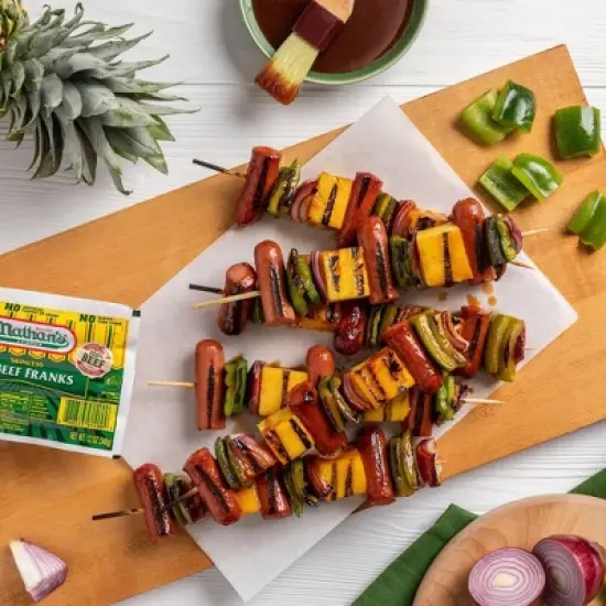 Nathan's Famous Skinless Beef Franks - 12oz/8ct image {4}