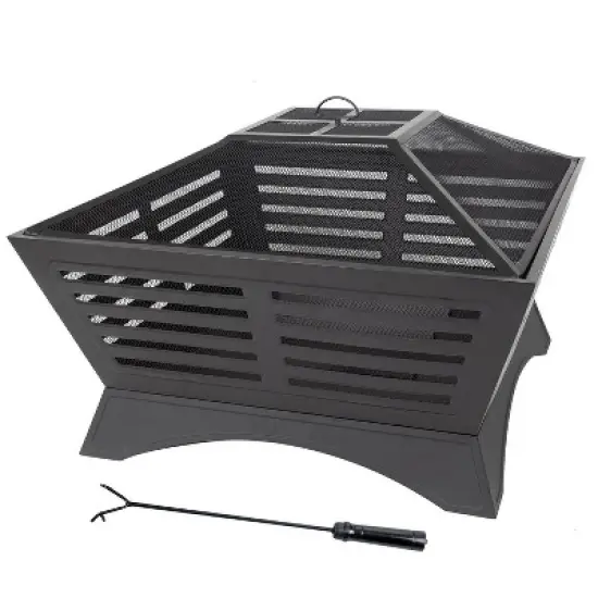 Hutchinson Steel Fire Pit - Pleasant Hearth image {7}