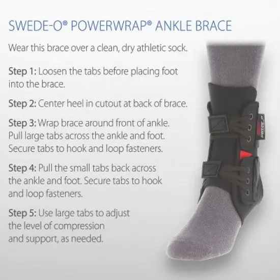 Swede-O PowerWrap Ankle Brace image {5}