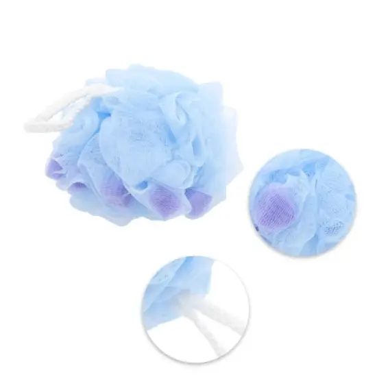 Unique Bargains Heart Bath Shower Loofah Sponge 1 Pc image {2}