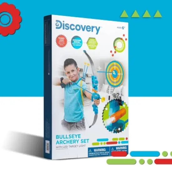 Discovery Kids Game Bullseye Outdoor Archery Set image {6}