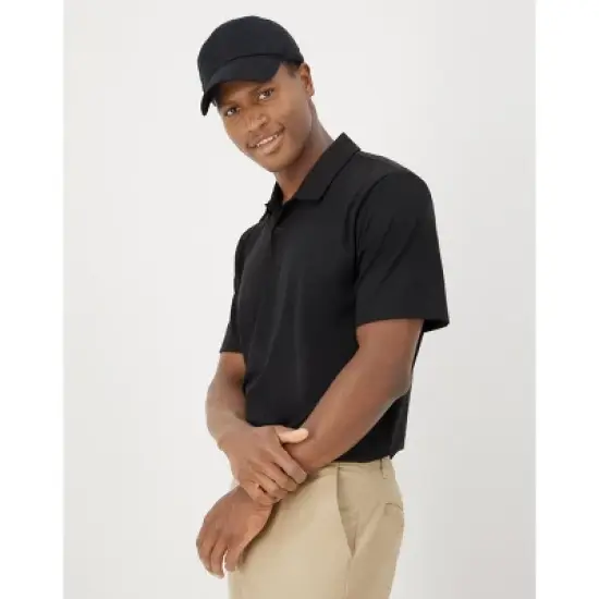 Hanes Moves Men's Short Sleeve Performance Polo image {6}