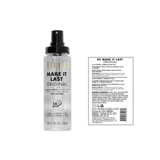 Milani Make It Last Original Natural Finish Setting Spray image {4}
