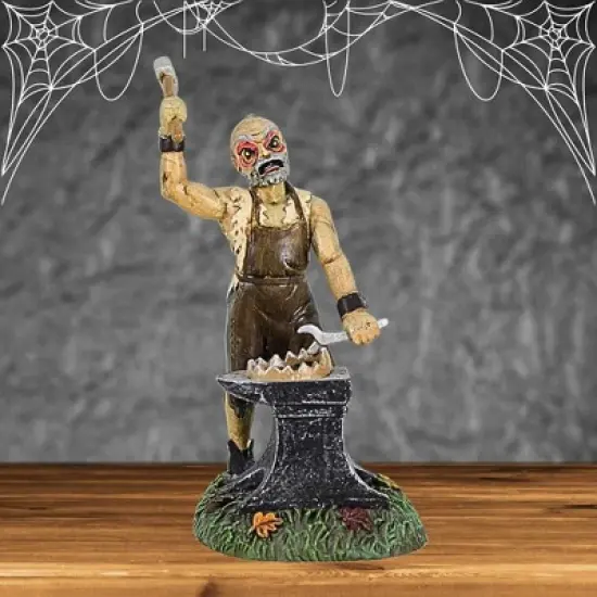 Department 56 Villages 4.0 Inch Build A Better Mousetrap Halloween Figurine , Halloween Decor Halloween (1PC) image {1}