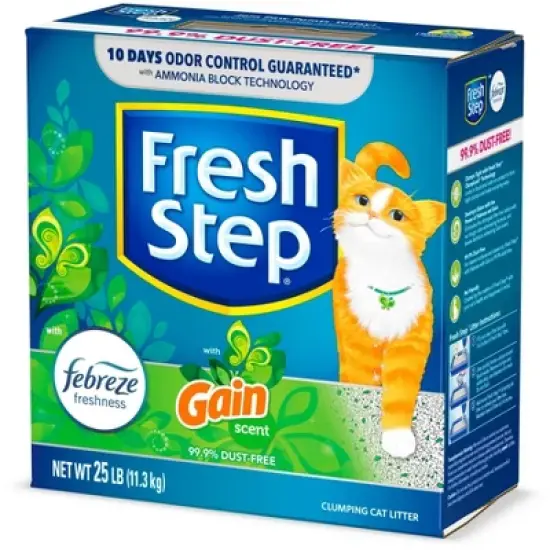 Fresh Step Febreze and Gain Cat Litter - 25lb image {3}