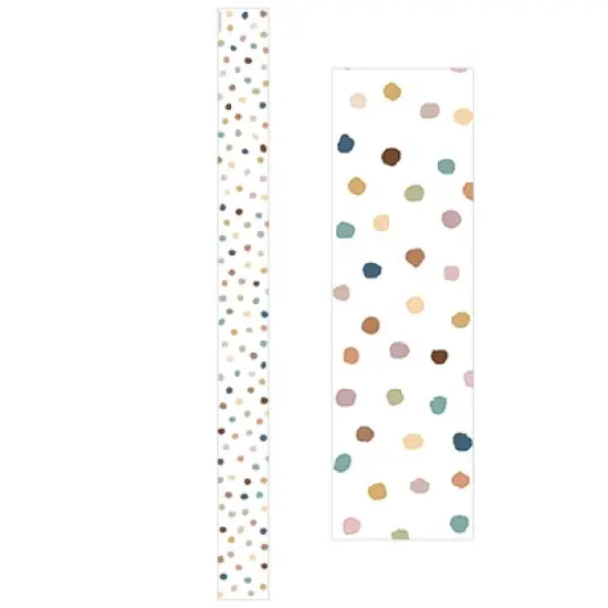 Teacher Created Resources&reg; Everyone is Welcome Painted Dots Straight Border Trim, 35 Feet Per Pack, 6 Packs image {2}