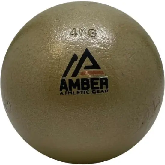 Amber Athletic Gear Cast Iron Shot Put Weights 1kg - 7.25kg (2.20lb - 16lb) - Ideal for Track & Field image {4}
