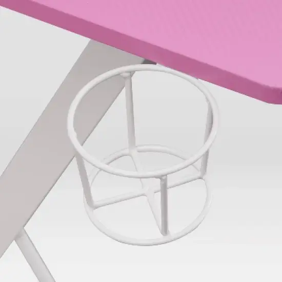 TS 200 Carbon Computer Gaming Desk Pink - Techni Sport image {5}