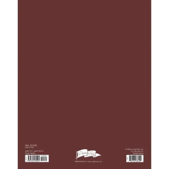 Willow Creek Press 2024 Monthly Planner 9.5"x7.5" Magic Garden image {1}