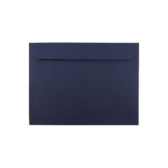 JAM Paper 9 x 12 Booklet Envelopes Navy Blue 25/Pack (263916011) image {4}