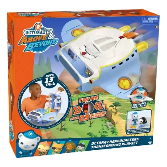 Octonauts Above & Beyond Octoray Lights & Sounds Transforming Playset image {8}
