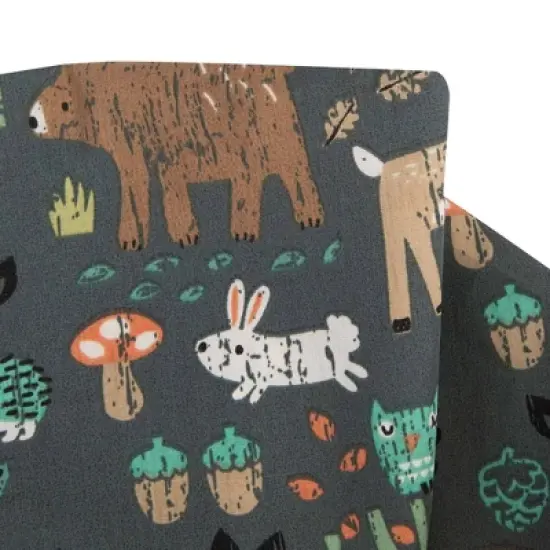 Boppy Original Support Nursing Pillow - Green Forest Animal image {3}