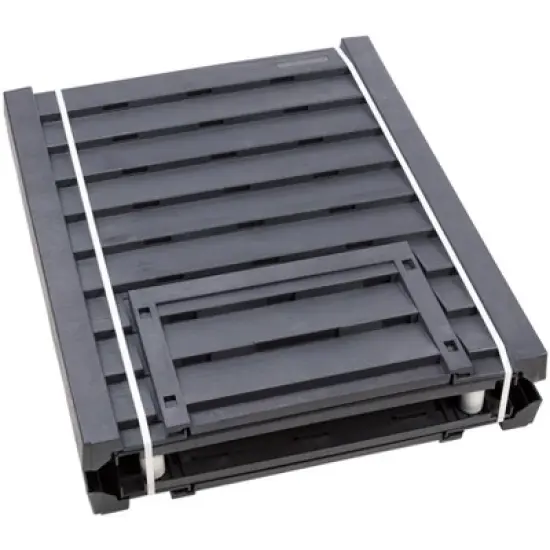 Thermo-Wood Composter &ndash; 158 gal &ndash; Recycled Plastic, Tool-Free Assembly, Dual Lids image {4}