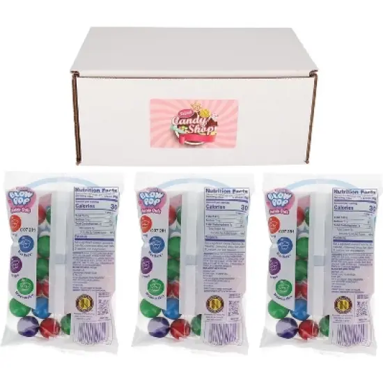 Charms Blow Pop Inside Outs Gum Lollipop in Reverse image {1}