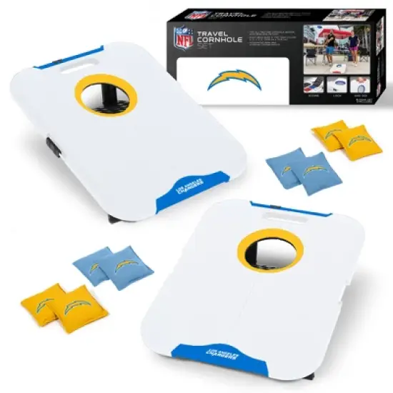 NFL Los Angeles Chargers All-Weather Travel Cornhole Set image {6}